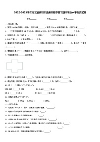 2022-2023学年河北省廊坊市霸州市数学四下期末学业水平测试试题含解析