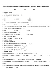 2022-2023学年湖南省怀化市麻阳苗族自治县四年级数学第二学期期末监测模拟试题含解析