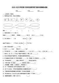 2022-2023学年湛江市赤坎区数学四下期末经典模拟试题含解析