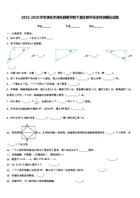 2022-2023学年通化市通化县数学四下期末教学质量检测模拟试题含解析