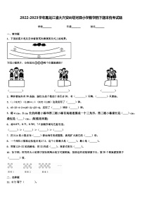 2022-2023学年黑龙江省大兴安岭塔河县小学数学四下期末统考试题含解析