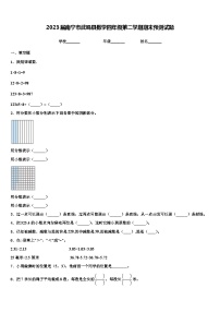 2023届南宁市武鸣县数学四年级第二学期期末预测试题含解析