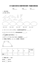 2023届哈尔滨市依兰县数学四年级第二学期期末调研试题含解析