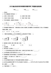 2023届山东省菏泽市单县四年级数学第二学期期末监测试题含解析