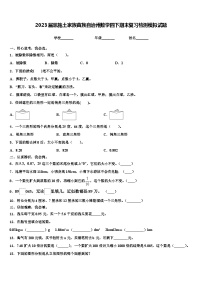 2023届恩施土家族苗族自治州数学四下期末复习检测模拟试题含解析