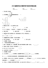 2023届惠州市龙门县数学四下期末统考模拟试题含解析