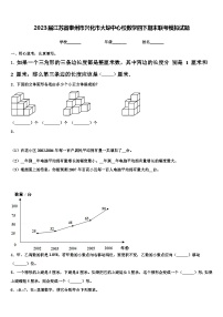 2023届江苏省泰州市兴化市大垛中心校数学四下期末联考模拟试题含解析