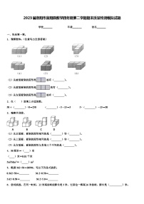 2023届洛阳市宜阳县数学四年级第二学期期末质量检测模拟试题含解析