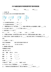 2023届湖北省武汉市新洲区数学四下期末经典试题含解析