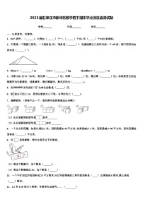 2023届石家庄市新华区数学四下期末学业质量监测试题含解析