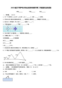 2023届辽宁葫芦岛市连山区四年级数学第二学期期末监测试题含解析