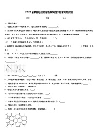 2023届那曲地区嘉黎县数学四下期末经典试题含解析