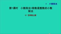 冀教版五年级上册小数除法习题ppt课件