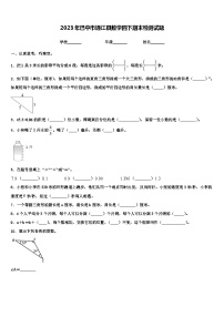 2023年巴中市通江县数学四下期末检测试题含解析