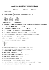 2023年广元市青川县数学四下期末质量检测模拟试题含解析