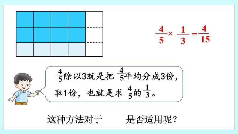 西师大版数学六年级上册3.2  分数除以整数　PPT课件06