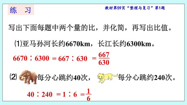 西师大版数学六年级上册 4.6  整理与复习　PPT课件06