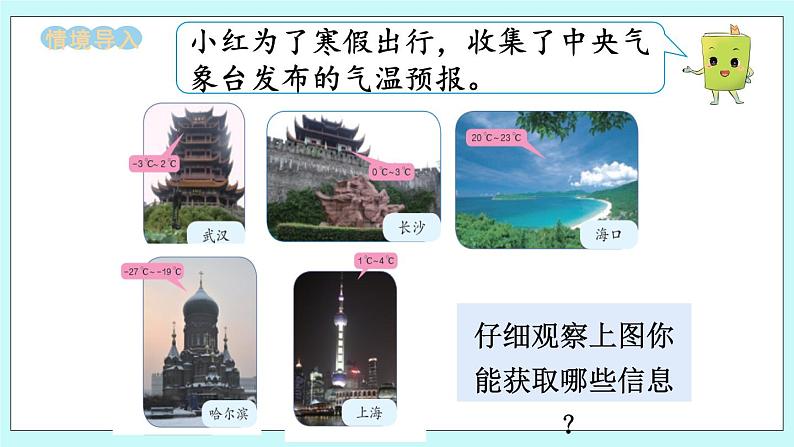 西师大版数学六年级上册7.1负数的初步认识　PPT课件02