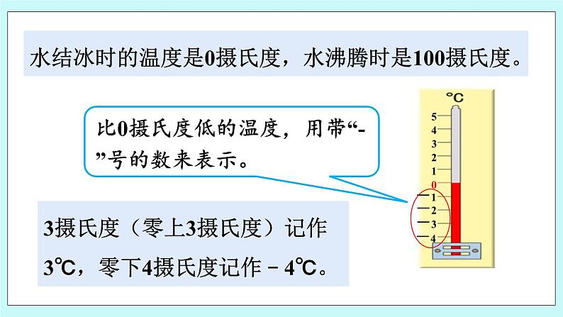 西师大版数学六年级上册7.1负数的初步认识　PPT课件04