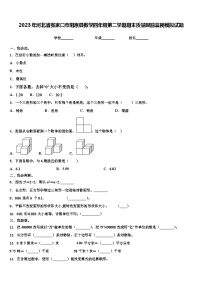 2023年河北省张家口市阳原县数学四年级第二学期期末质量跟踪监视模拟试题含解析