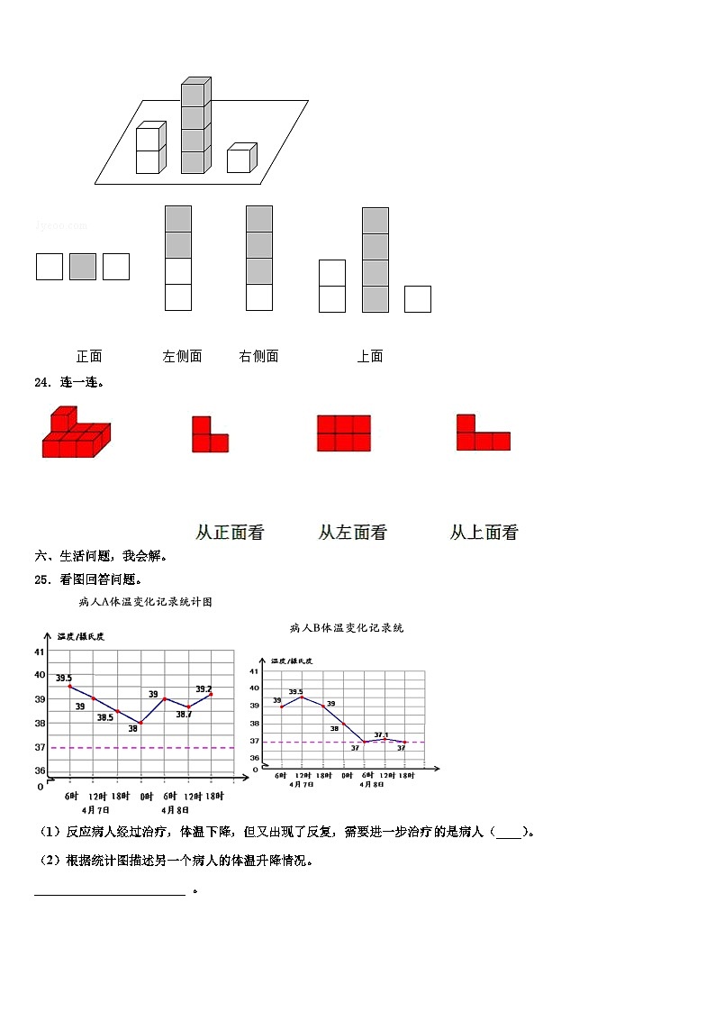 2023年河南省许昌长葛市数学四下期末调研模拟试题含解析第3页
