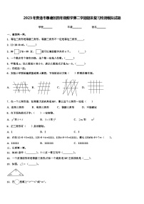 2023年贵港市覃塘区四年级数学第二学期期末复习检测模拟试题含解析