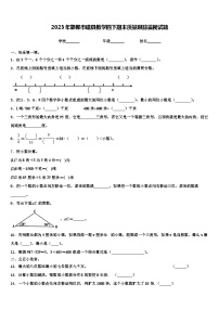 2023年邯郸市磁县数学四下期末质量跟踪监视试题含解析