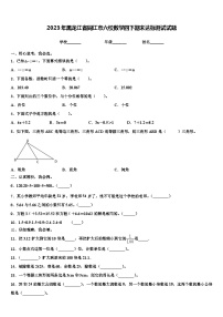 2023年黑龙江省同江市六校数学四下期末达标测试试题含解析