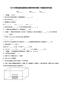 2023年青海省海北藏族自治州数学四年级第二学期期末联考试题含解析