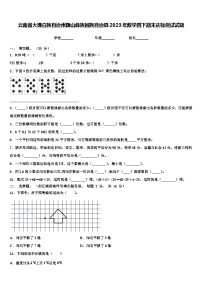 云南省大理白族自治州巍山彝族回族自治县2023年数学四下期末达标测试试题含解析