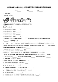 吉林省白城市大安市2023年四年级数学第二学期期末复习检测模拟试题含解析