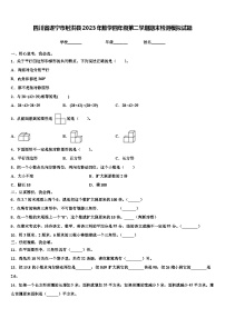 四川省遂宁市射洪县2023年数学四年级第二学期期末检测模拟试题含解析