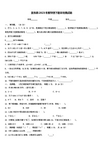 夏邑县2023年数学四下期末经典试题含解析