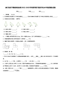 丽江地区宁蒗彝族自治县2022-2023学年数学四下期末学业水平测试模拟试题含解析