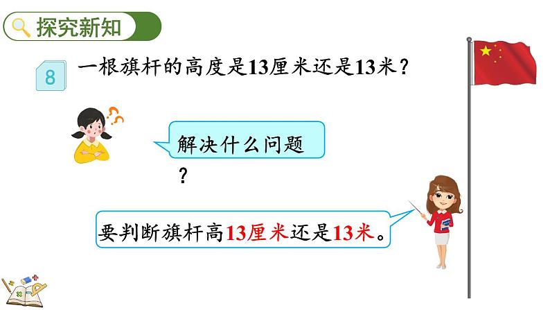 1.4 选用合适的长度单位（课件）-二年级上册数学人教版第3页