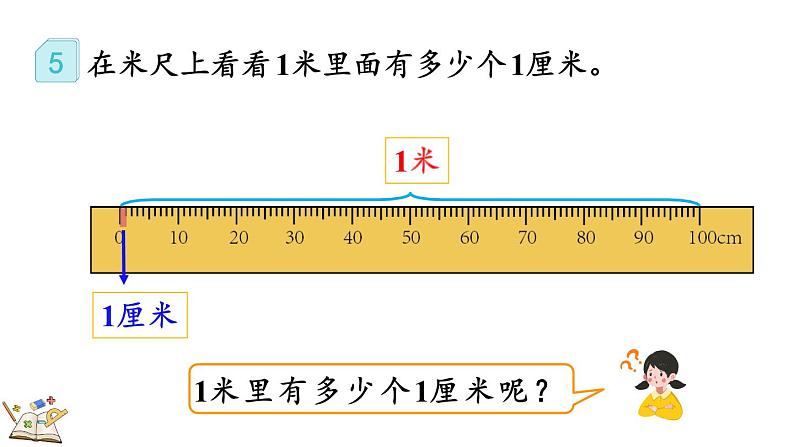 1.2 认识米尺及米和厘米间的关系（课件）-二年级上册数学人教版第8页