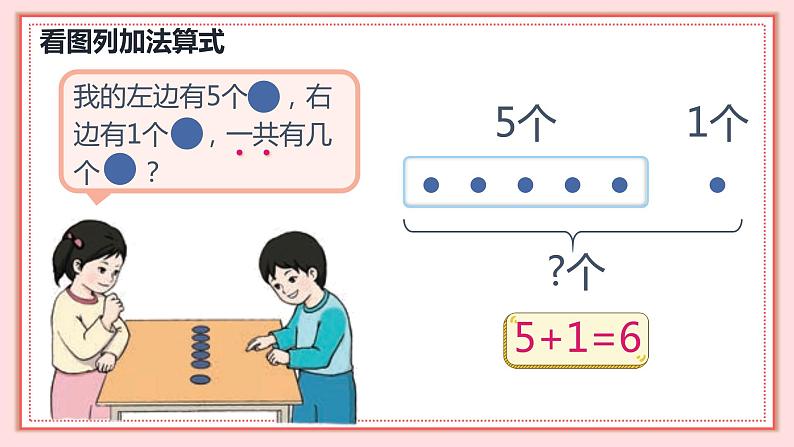 人教版小学数学一年级上册5.2《6和7的加减法》课件第8页