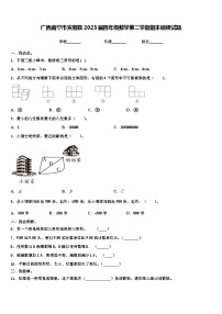 广西南宁市宾阳县2023届四年级数学第二学期期末调研试题含解析