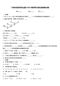 广西壮族北海市铁山港区2023年数学四下期末监测模拟试题含解析