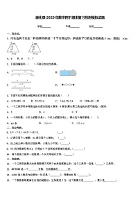 德化县2023年数学四下期末复习检测模拟试题含解析