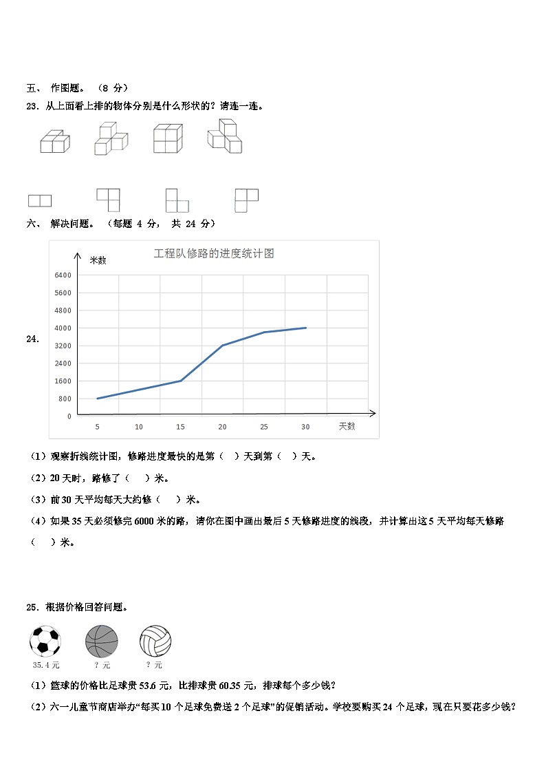 曲靖市麒麟区2022-2023学年数学四年级第二学期期末考试试题含解析第3页