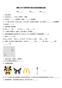 横县2023年数学四下期末达标检测模拟试题含解析