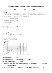 河北省廊坊市霸州市2022-2023学年四下数学期末综合测试试题含解析