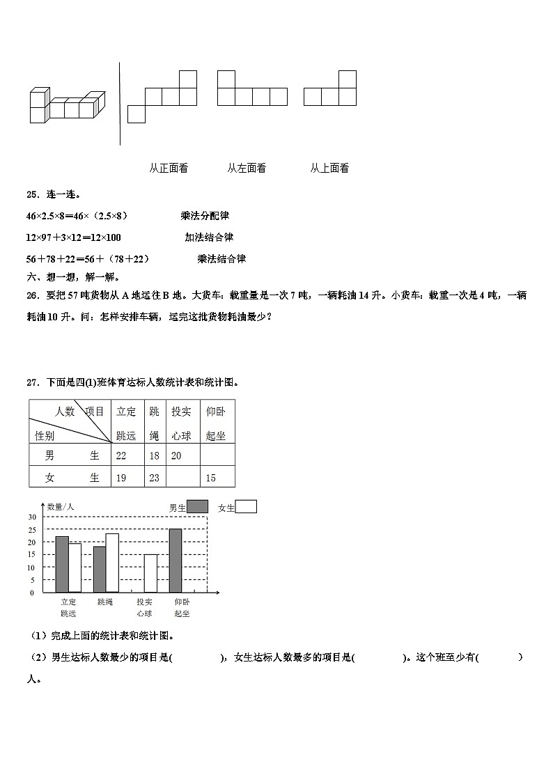 河南省洛阳市伊川县2022-2023学年数学四下期末联考试题含解析03