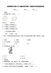 河南省鹤壁市淇县2023届数学四年级第二学期期末质量跟踪监视试题含解析