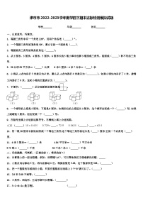 津市市2022-2023学年数学四下期末达标检测模拟试题含解析