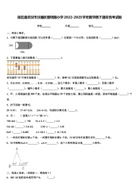 湖北省武汉市汉南区碧桂园小学2022-2023学年数学四下期末统考试题含解析