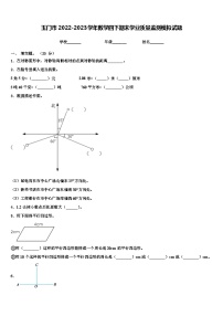 玉门市2022-2023学年数学四下期末学业质量监测模拟试题含解析