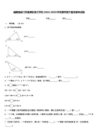 福建省厦门市集美区英才学校2022-2023学年数学四下期末联考试题含解析