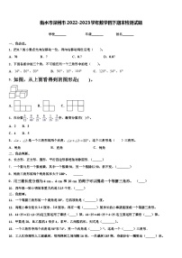 衡水市深州市2022-2023学年数学四下期末检测试题含解析